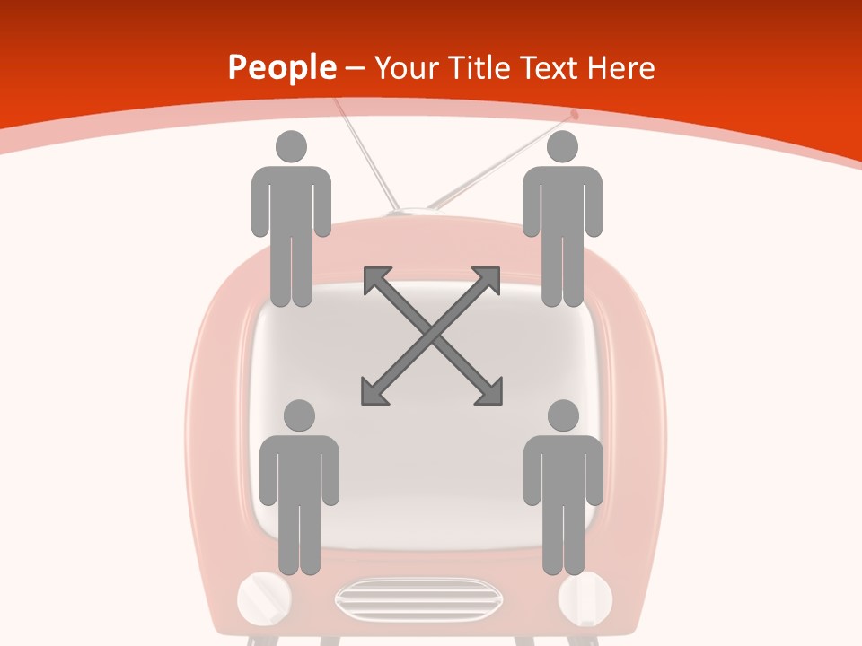 Optical Broadcasting Antenna PowerPoint Template