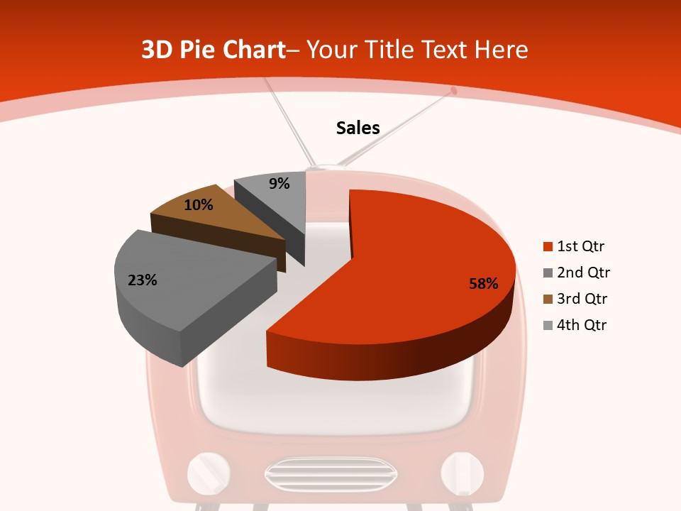 Optical Broadcasting Antenna PowerPoint Template