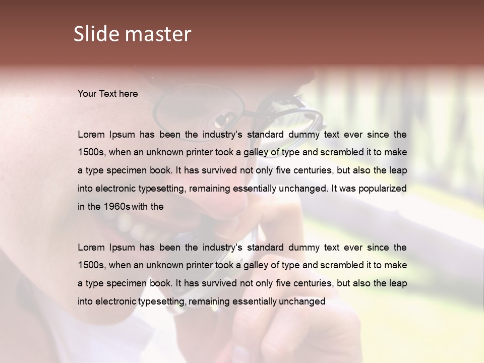 Electrical Square Green PowerPoint Template