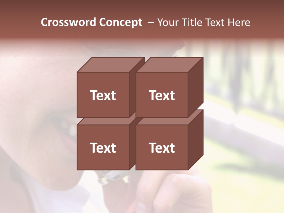 Electrical Square Green PowerPoint Template
