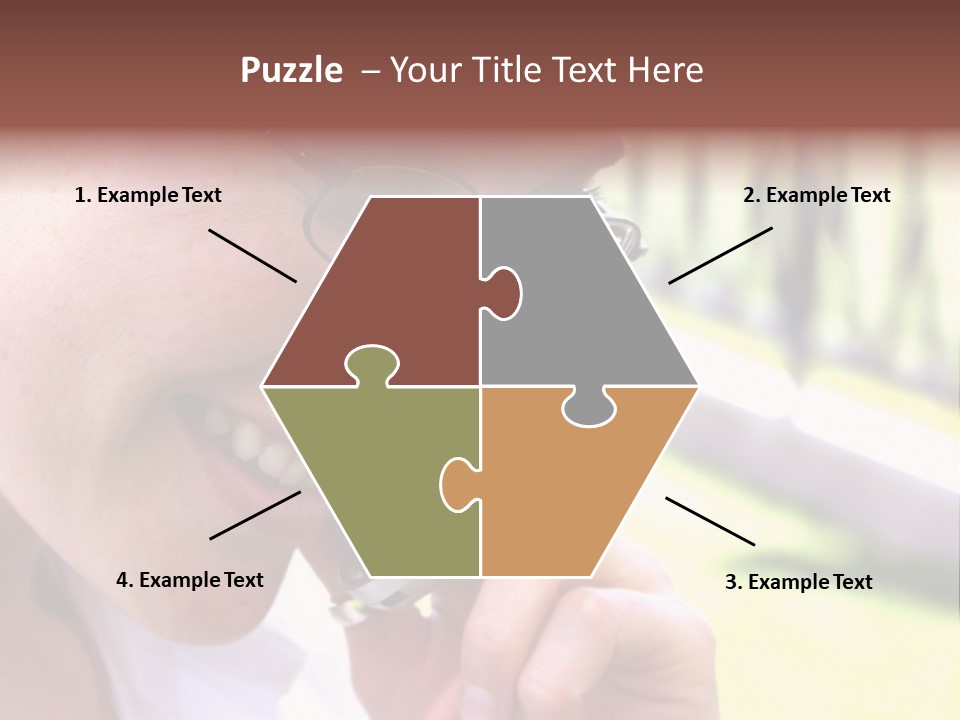 Electrical Square Green PowerPoint Template