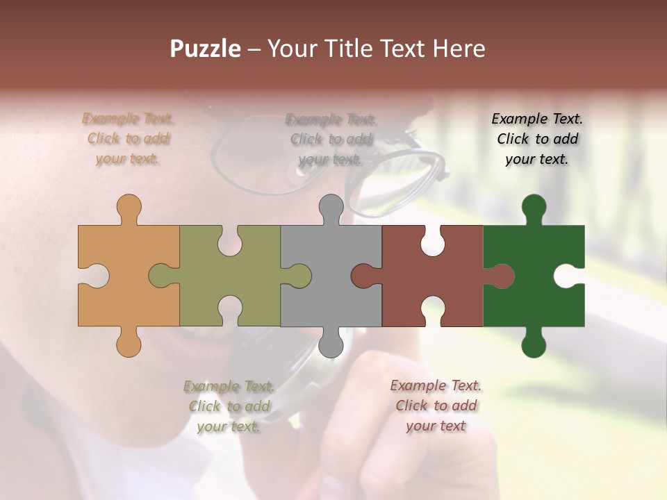 Electrical Square Green PowerPoint Template