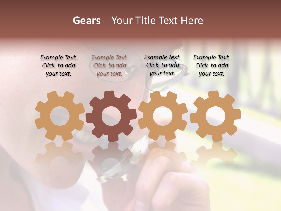 Electrical Square Green PowerPoint Template