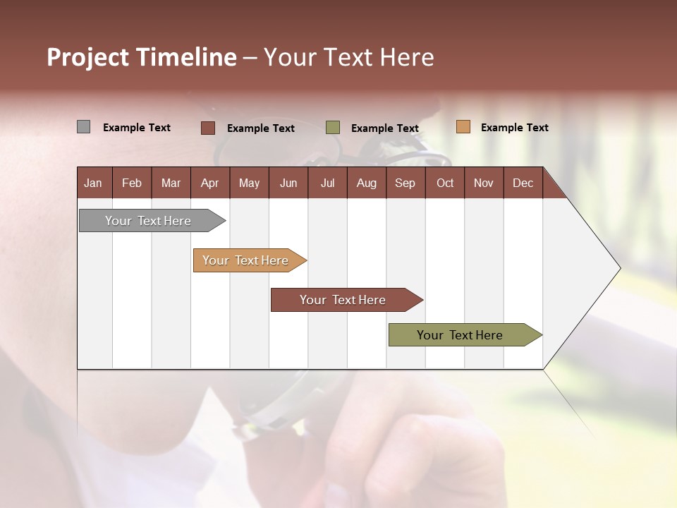 Electrical Square Green PowerPoint Template