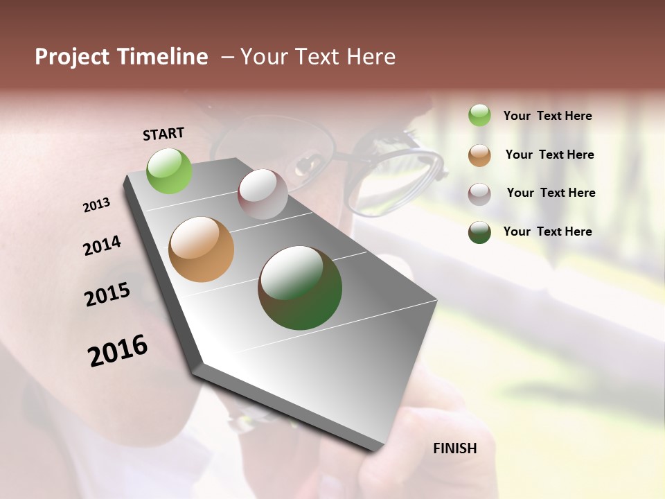 Electrical Square Green PowerPoint Template