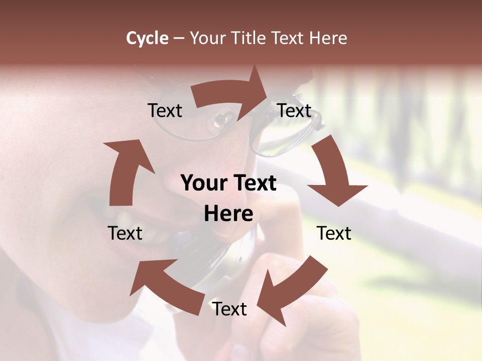 Electrical Square Green PowerPoint Template