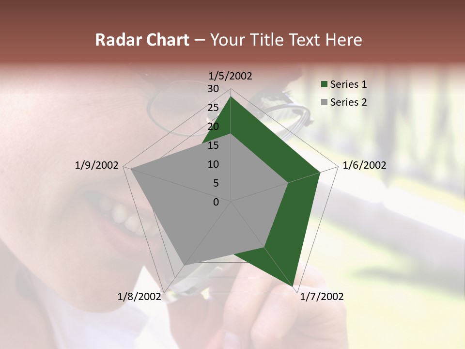 Electrical Square Green PowerPoint Template