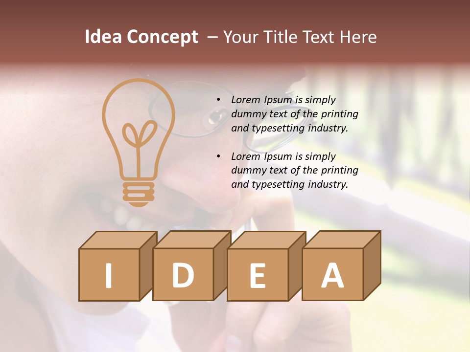 Electrical Square Green PowerPoint Template