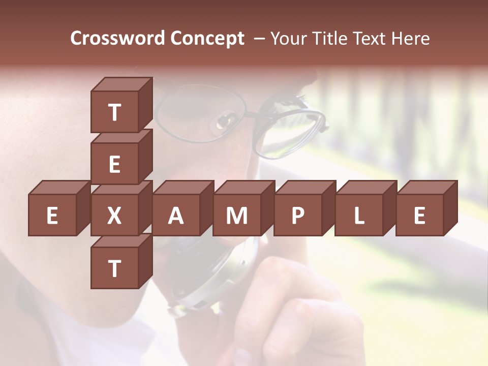 Electrical Square Green PowerPoint Template