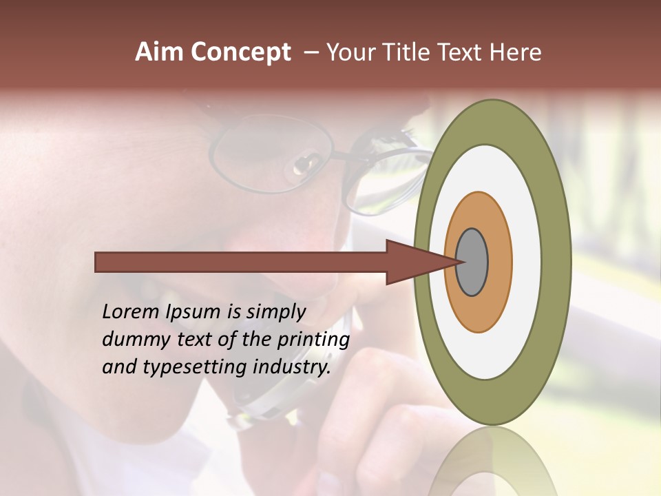 Electrical Square Green PowerPoint Template