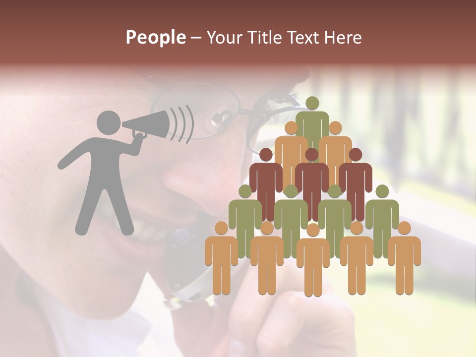 Electrical Square Green PowerPoint Template