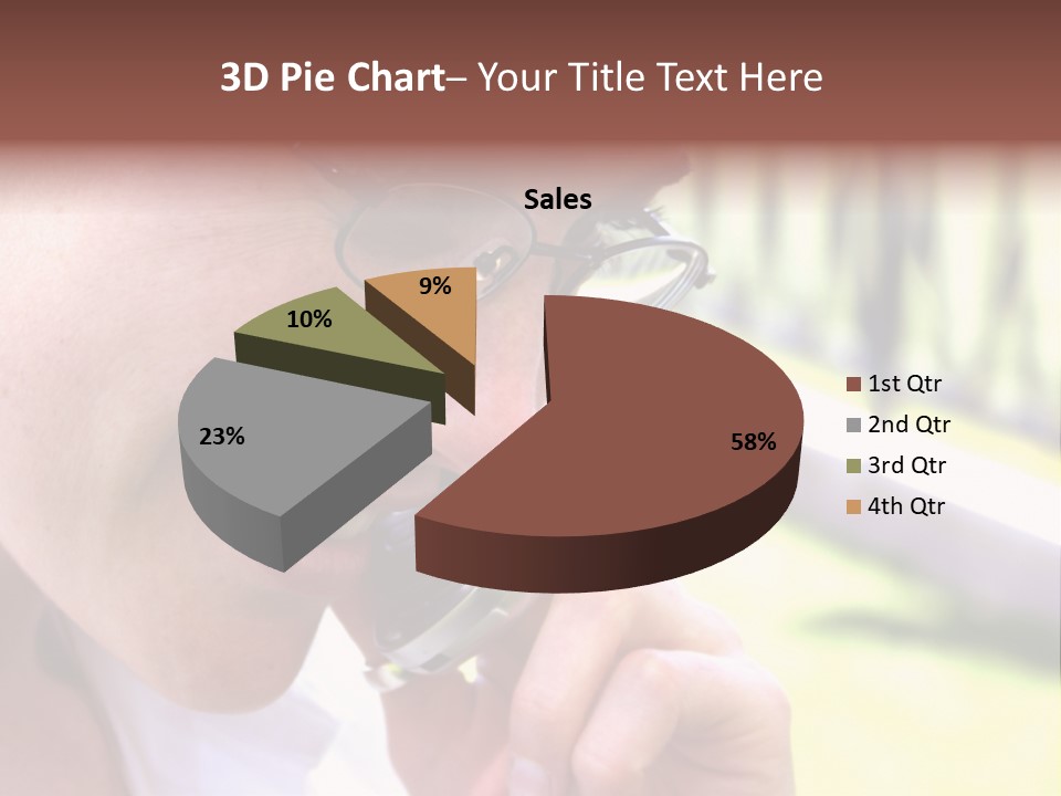 Electrical Square Green PowerPoint Template
