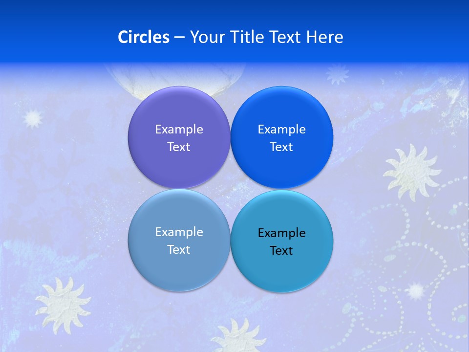 Illustration Star Collage PowerPoint Template