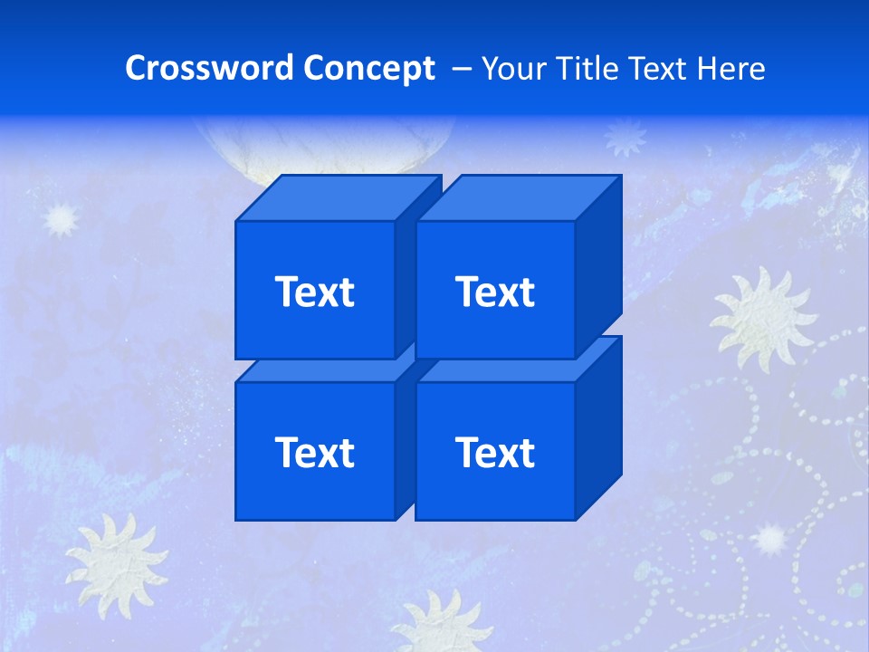 Illustration Star Collage PowerPoint Template