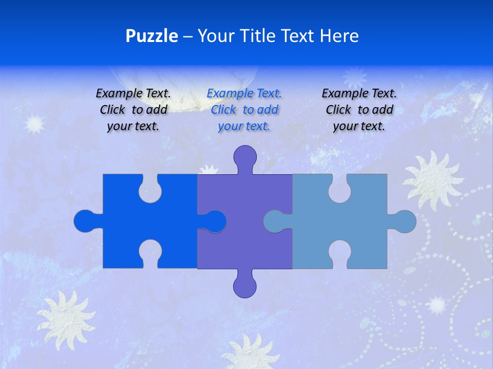 Illustration Star Collage PowerPoint Template