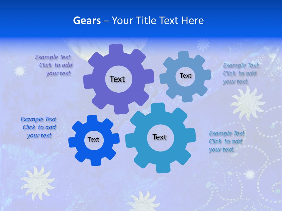 Illustration Star Collage PowerPoint Template