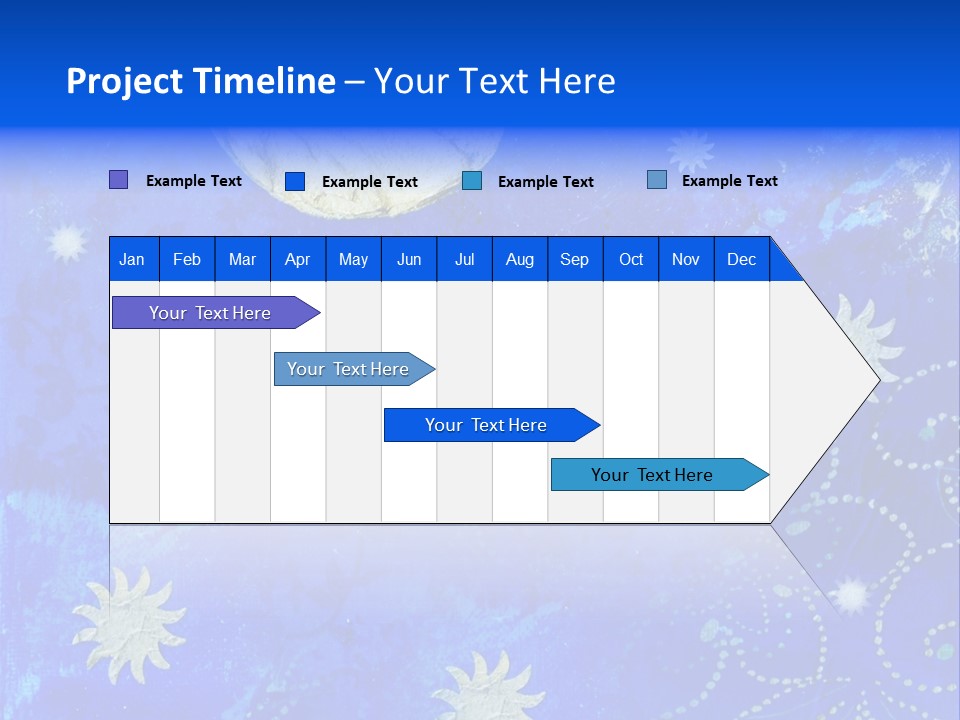 Illustration Star Collage PowerPoint Template