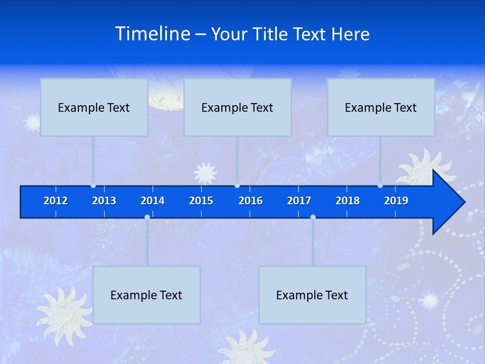 Illustration Star Collage PowerPoint Template