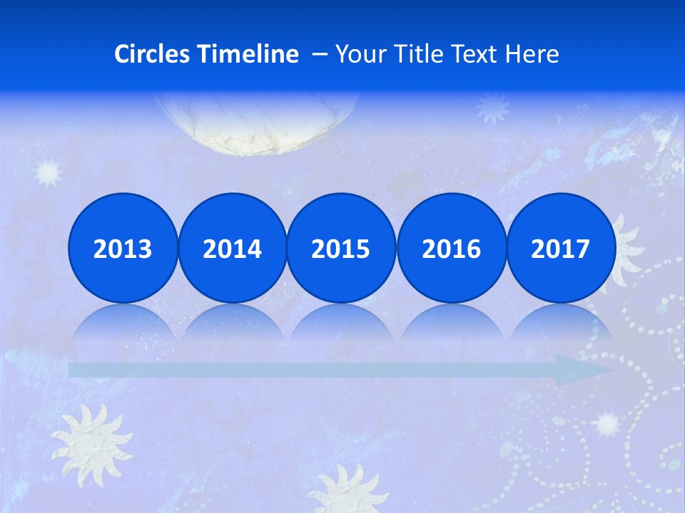 Illustration Star Collage PowerPoint Template