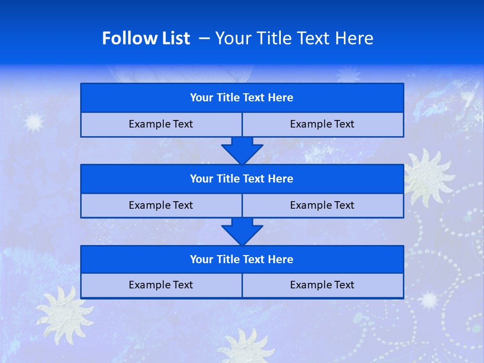 Illustration Star Collage PowerPoint Template