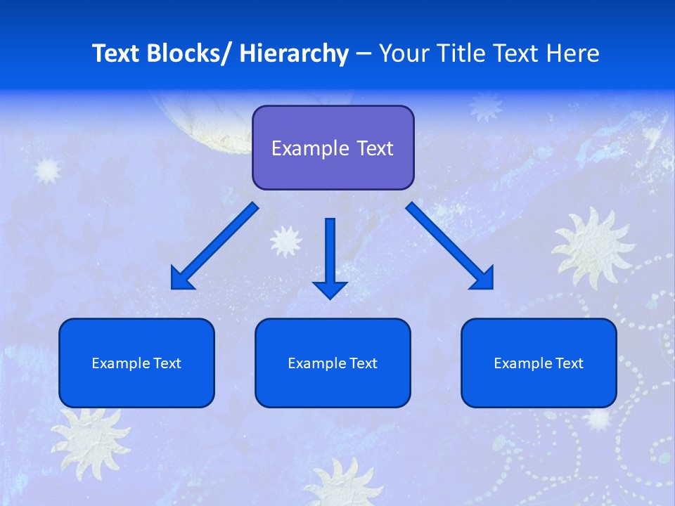 Illustration Star Collage PowerPoint Template
