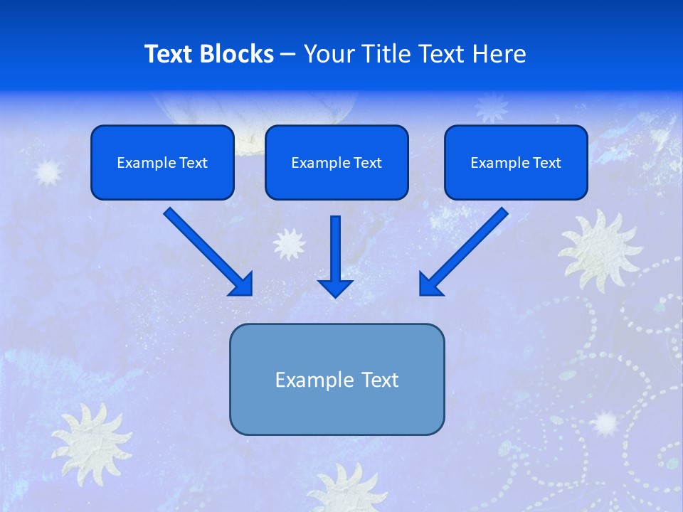 Illustration Star Collage PowerPoint Template