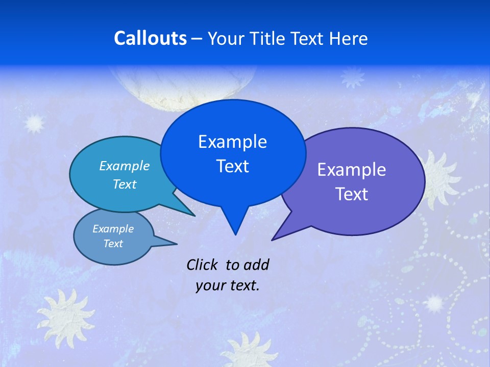 Illustration Star Collage PowerPoint Template