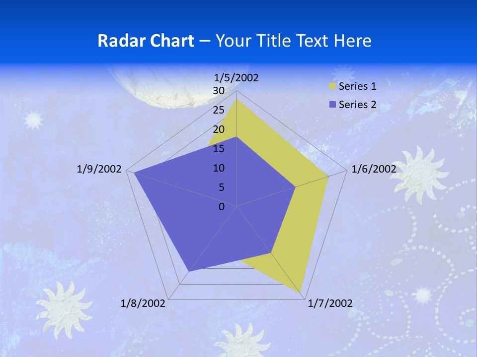 Illustration Star Collage PowerPoint Template