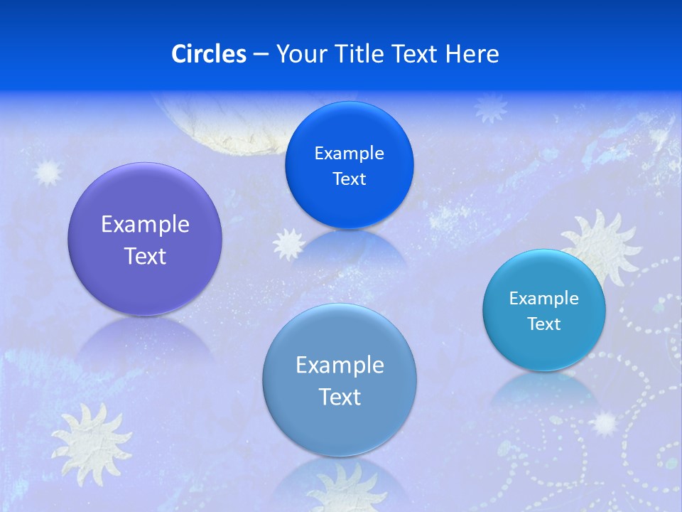 Illustration Star Collage PowerPoint Template