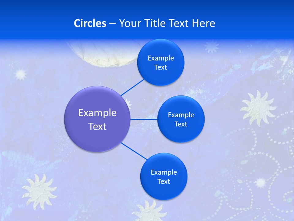 Illustration Star Collage PowerPoint Template