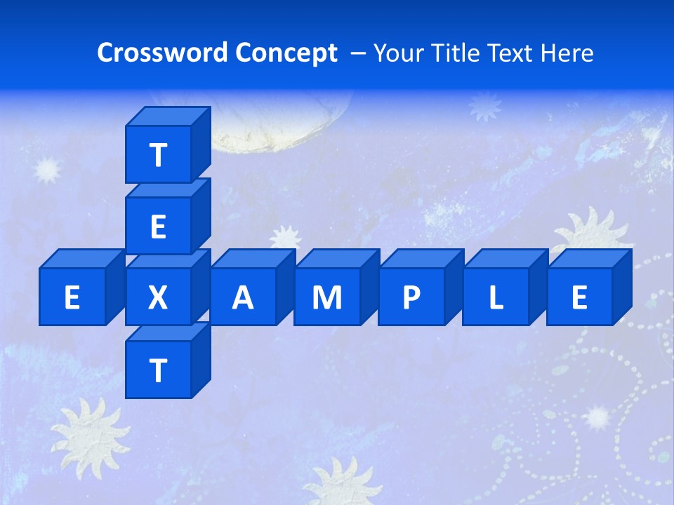 Illustration Star Collage PowerPoint Template