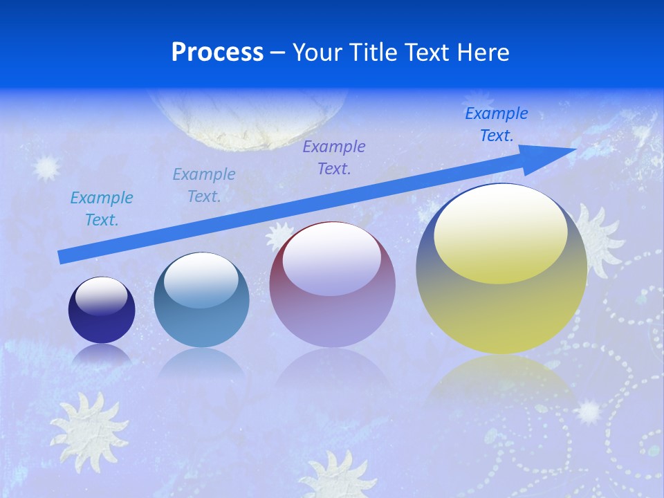 Illustration Star Collage PowerPoint Template