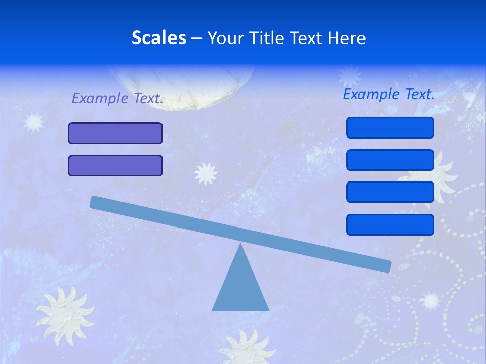 Illustration Star Collage PowerPoint Template
