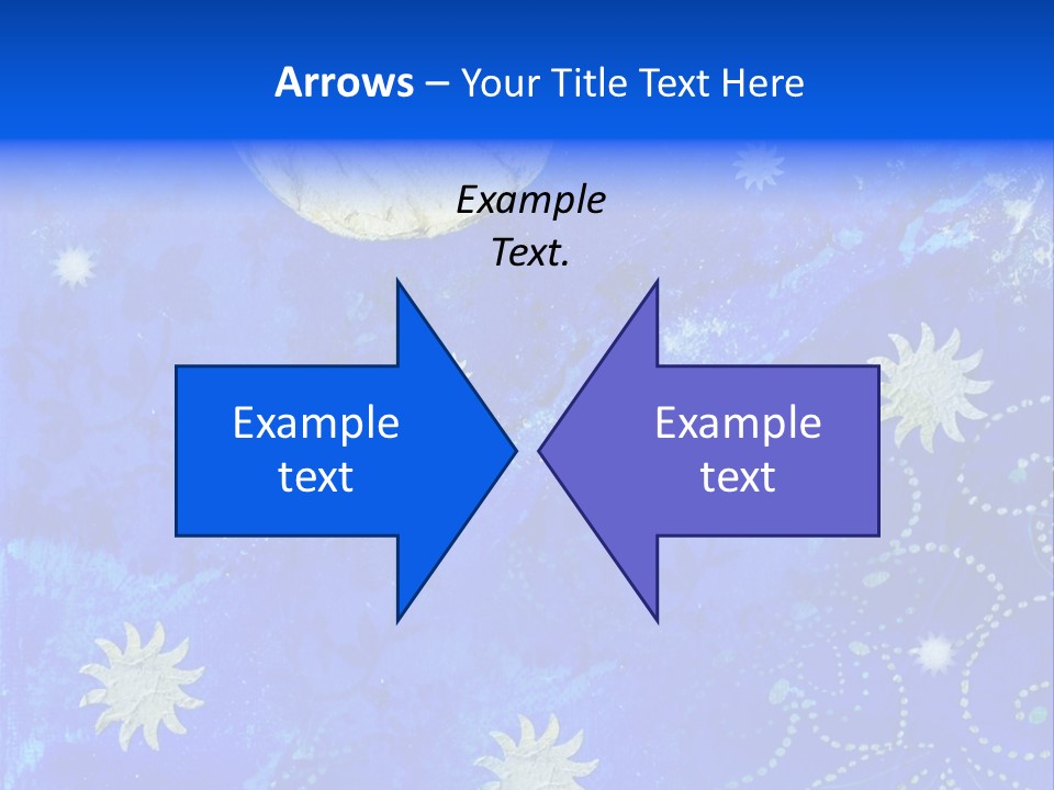 Illustration Star Collage PowerPoint Template