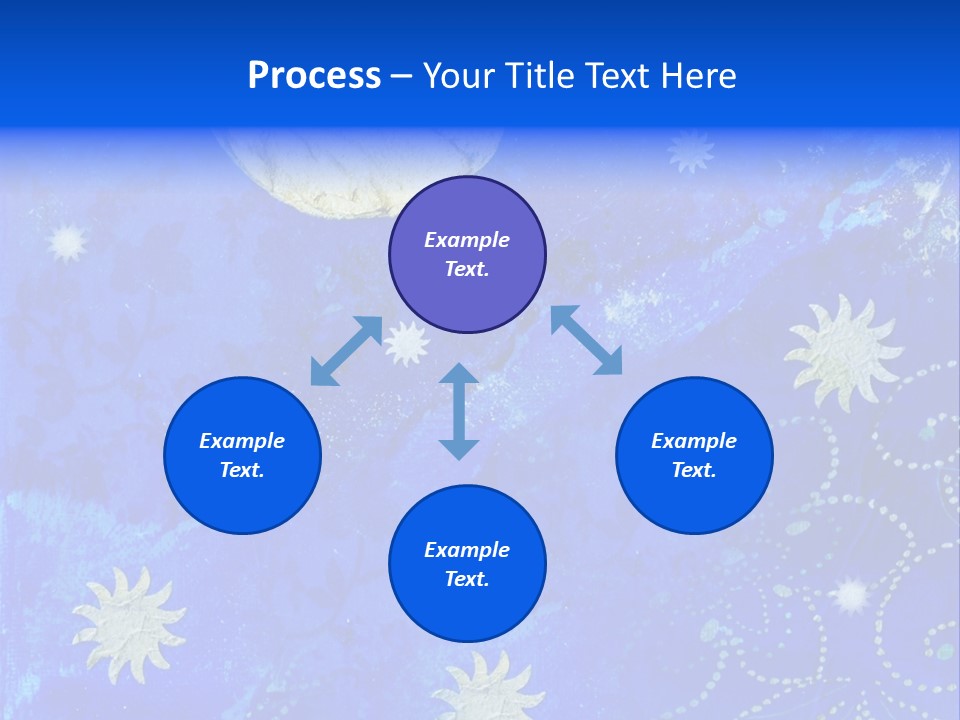 Illustration Star Collage PowerPoint Template