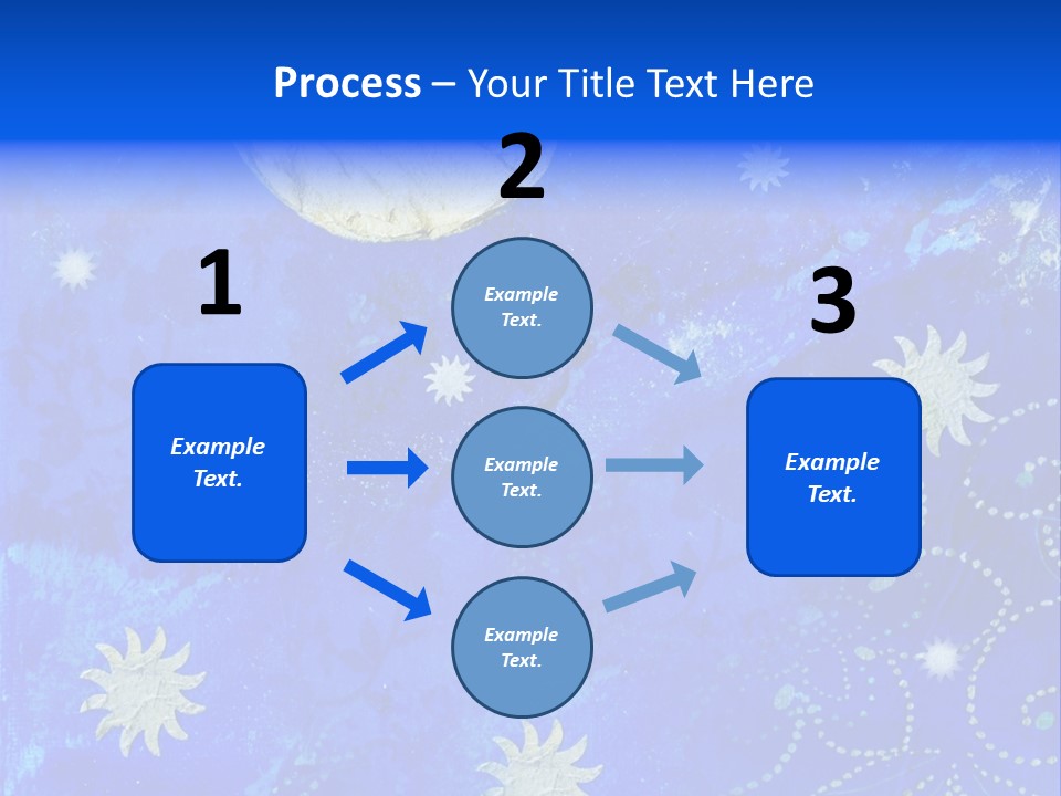 Illustration Star Collage PowerPoint Template