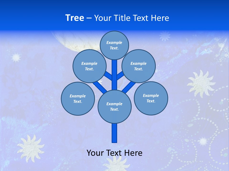 Illustration Star Collage PowerPoint Template