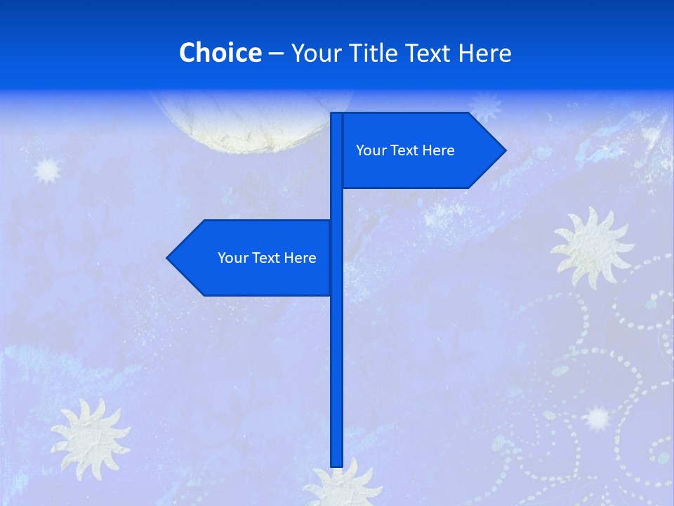 Illustration Star Collage PowerPoint Template