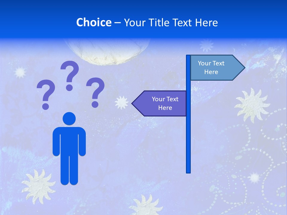 Illustration Star Collage PowerPoint Template