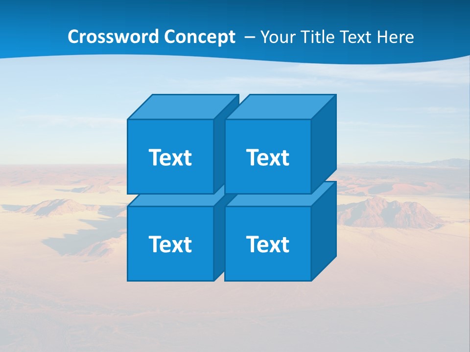 Safari Morning Panorama PowerPoint Template