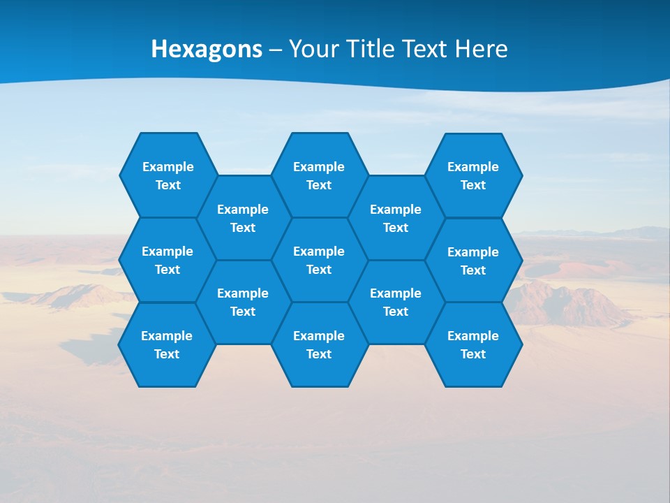 Safari Morning Panorama PowerPoint Template