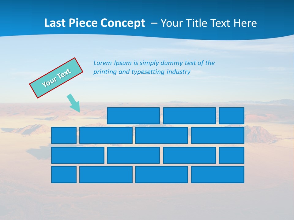 Safari Morning Panorama PowerPoint Template