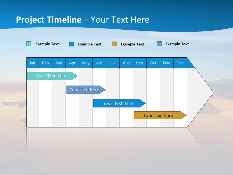 Safari Morning Panorama PowerPoint Template