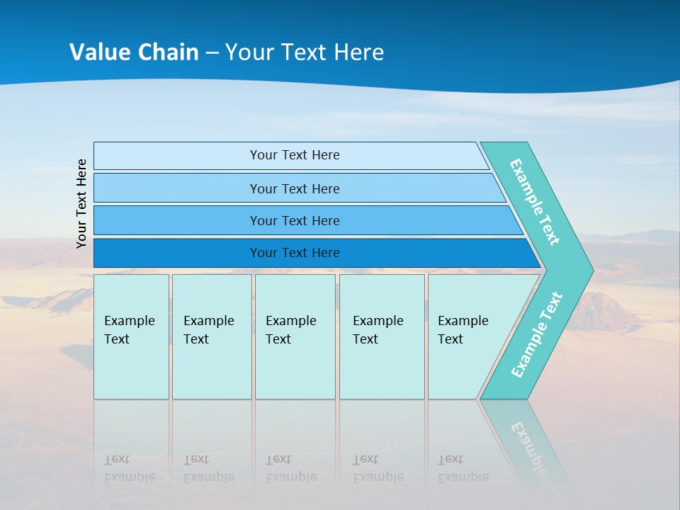 Safari Morning Panorama PowerPoint Template