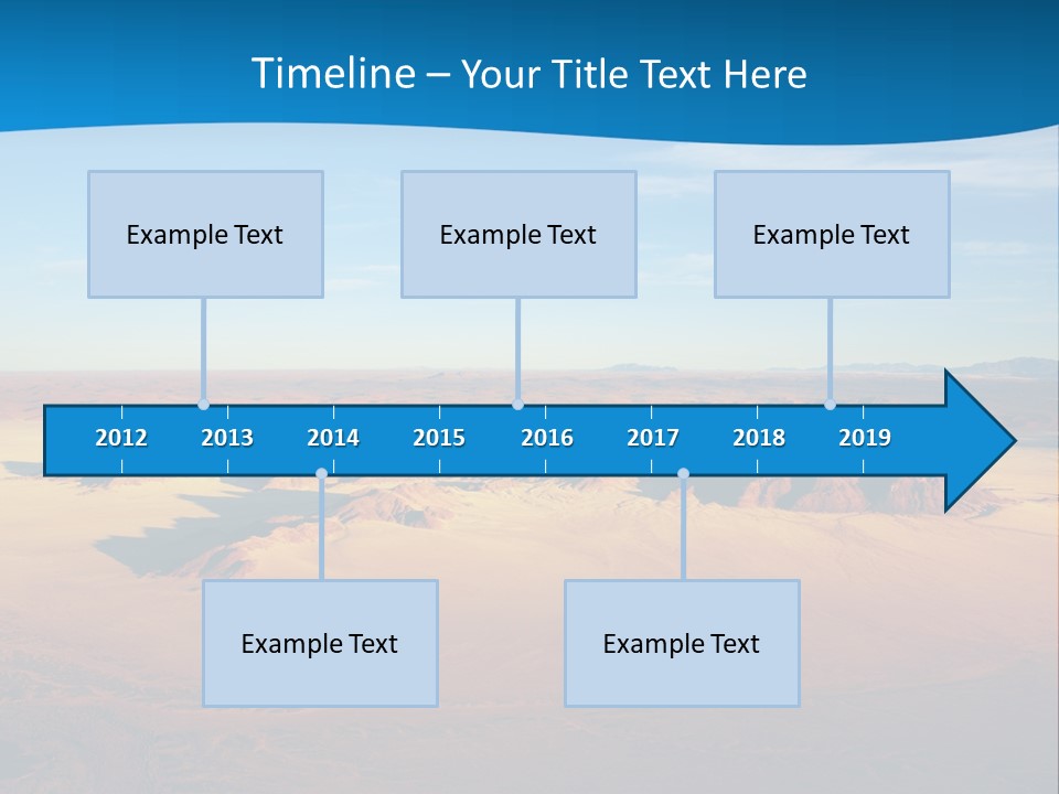 Safari Morning Panorama PowerPoint Template