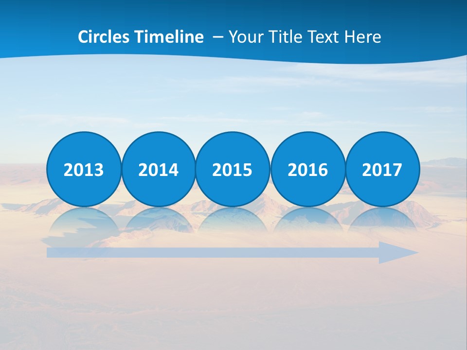 Safari Morning Panorama PowerPoint Template