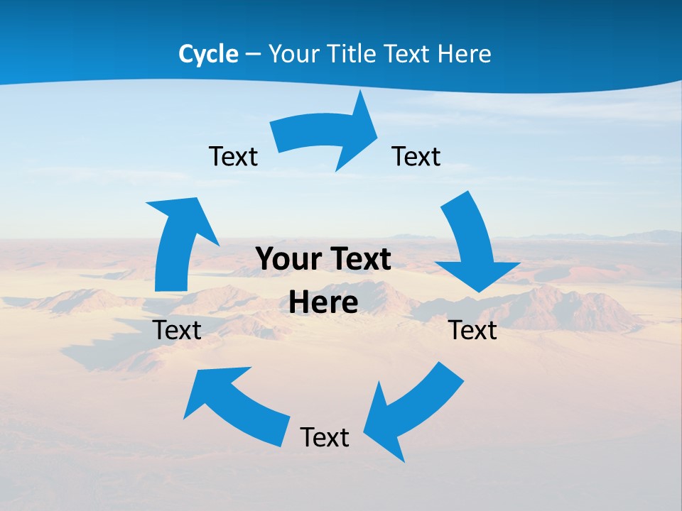 Safari Morning Panorama PowerPoint Template
