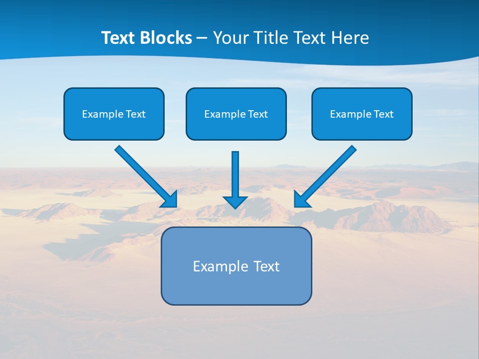 Safari Morning Panorama PowerPoint Template