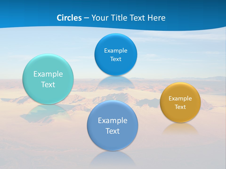 Safari Morning Panorama PowerPoint Template