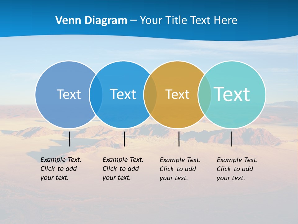 Safari Morning Panorama PowerPoint Template